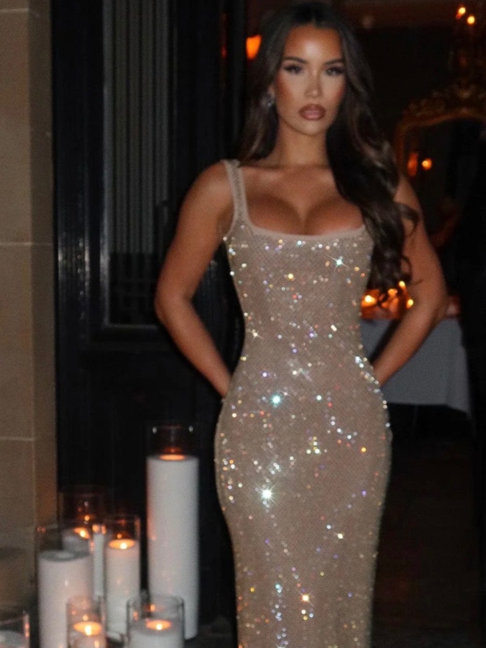 Babyboo Petra Gold Dress